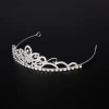 Crown headwear, princess and girl crown, crystal large headband, pink Frozen children's birthday hair accessory Specification image
